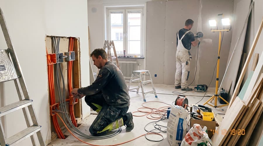 Elinstallation vid renovering – vad ska göras samtidigt för att spara pengar?