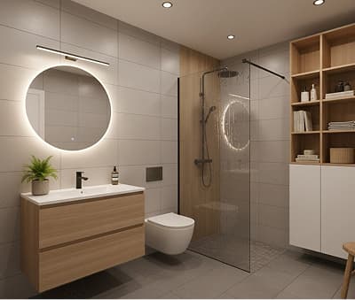 Totalrenovering av badrum