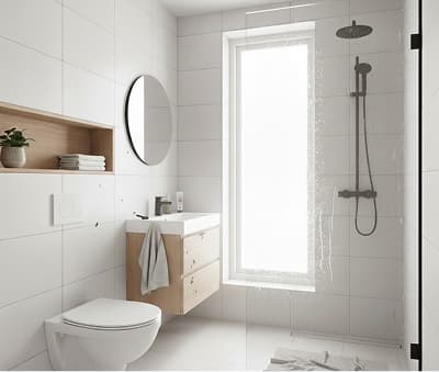 Renovering av litet badrum