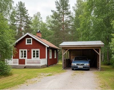 Fritidshus eller sommarstuga