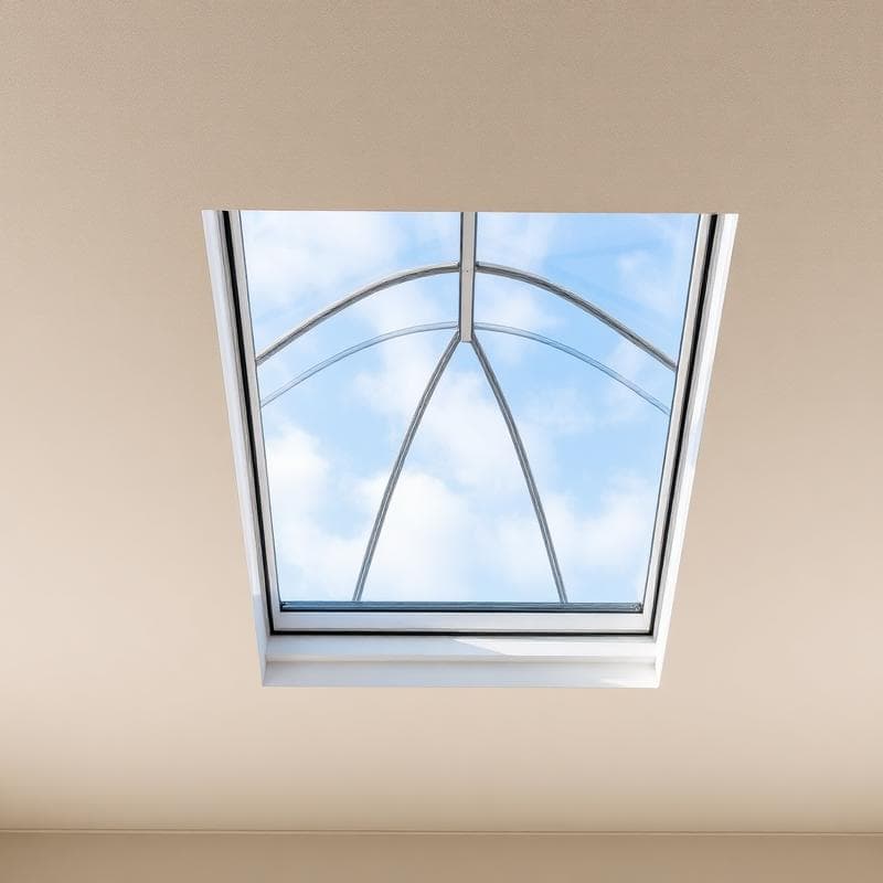 Takfönsterkupol (För platta tak)