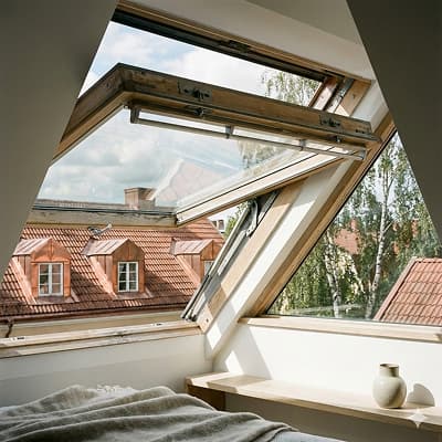 Topphängt takfönster (Bättre utsikt)